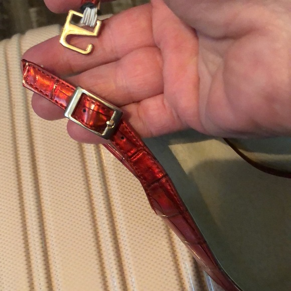 NWOB red block heel sling backs - Picture 3 of 8